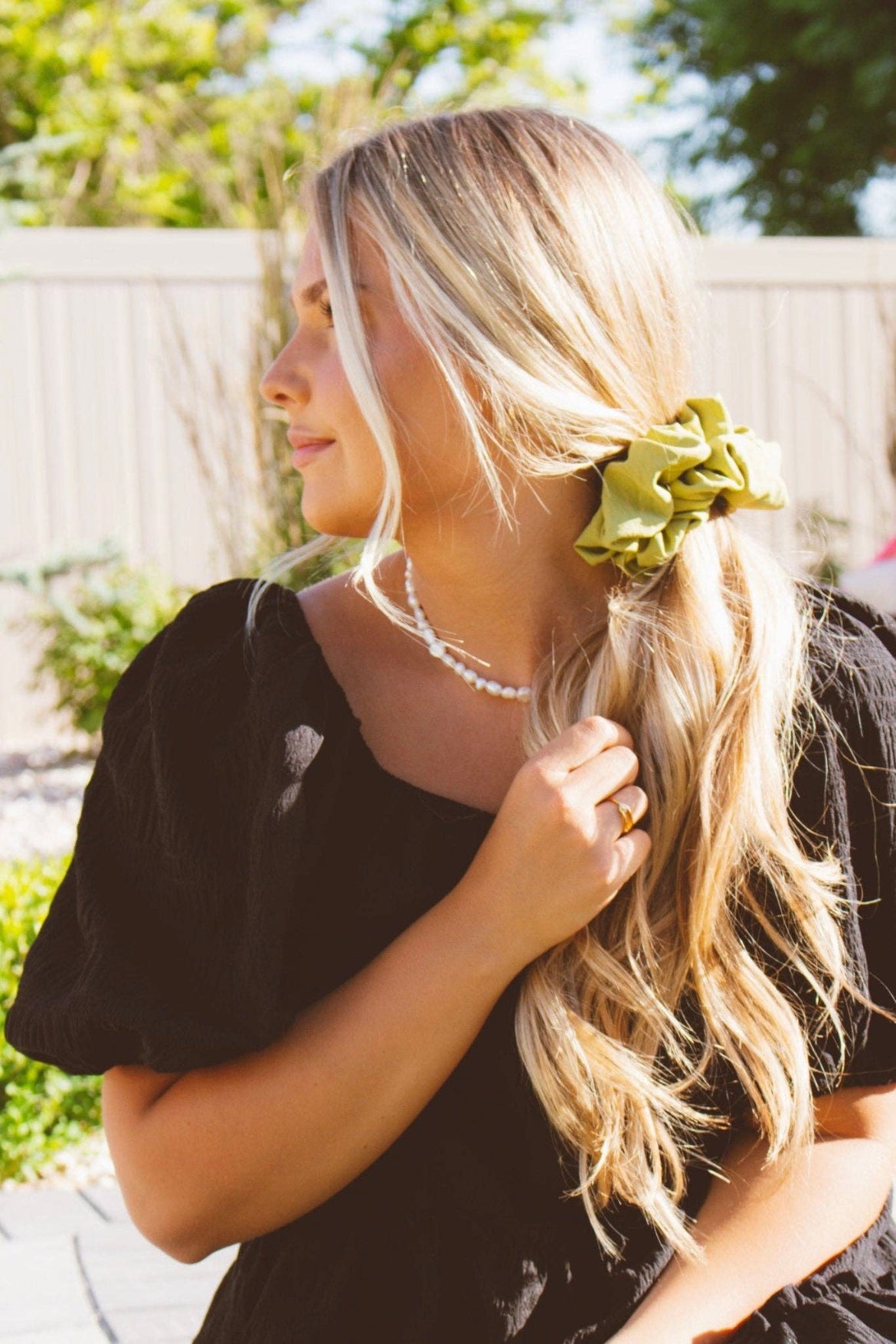 Prickly Pear Oversized Scrunchie