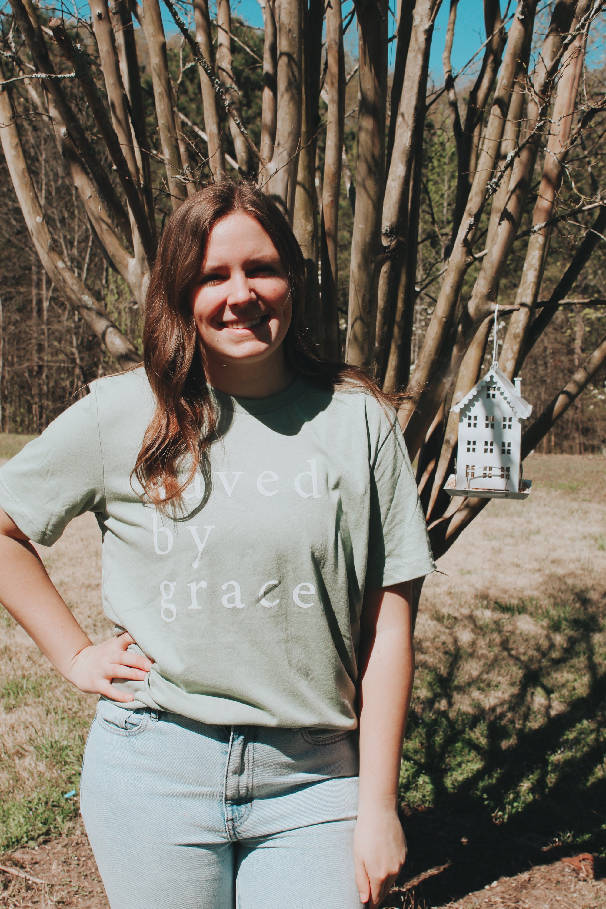 Saved by Grace Tee