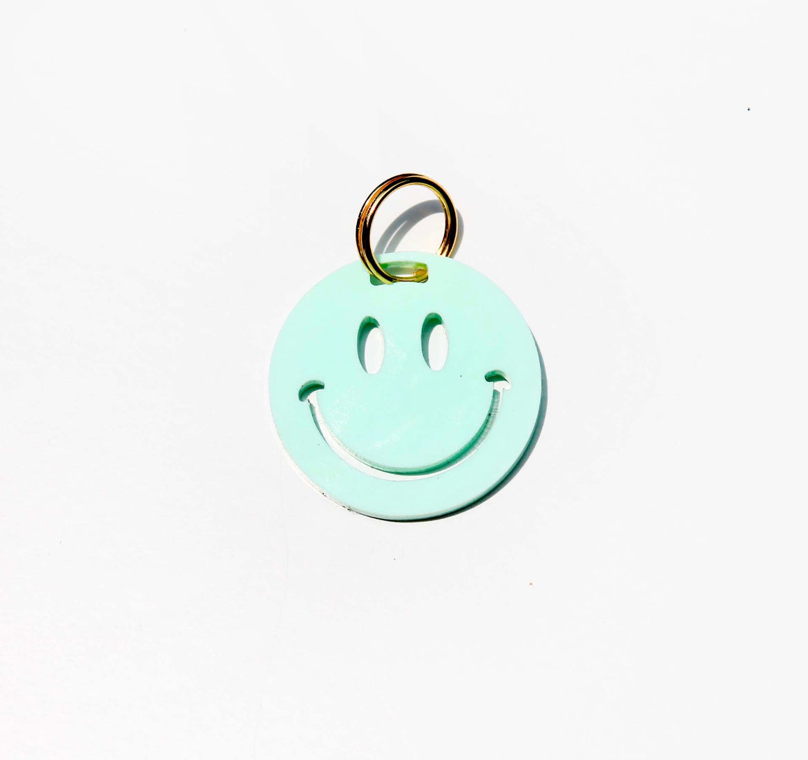 Smiley Pet Tag / Mini Keychain